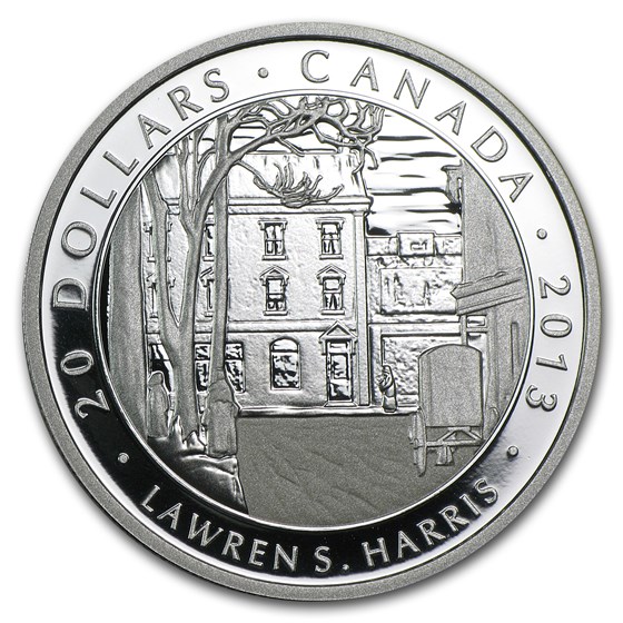2013 Canada 1 oz Silver $20 Harris' Toronto Street 2013 Canada 1 oz Silver $20 Harris' Toronto Street